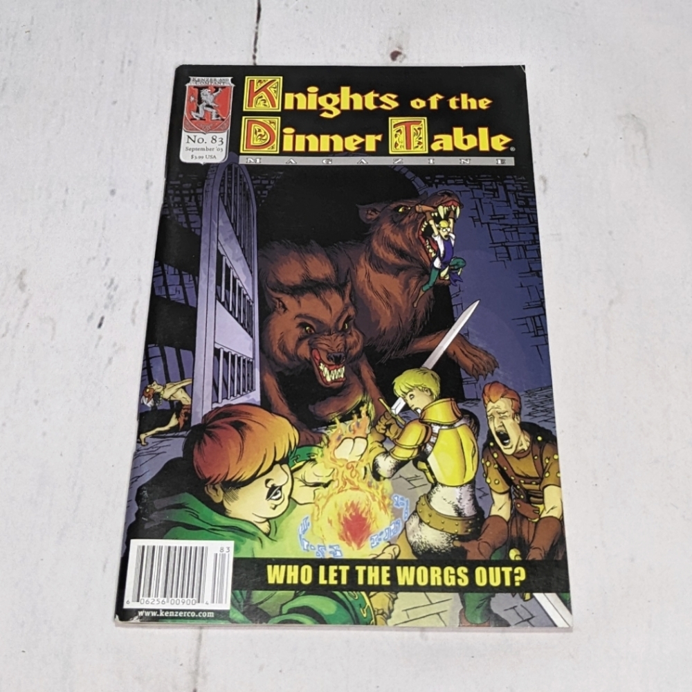 KNIGHTS OF THE DINNER TABLE MAGAZINE NO83